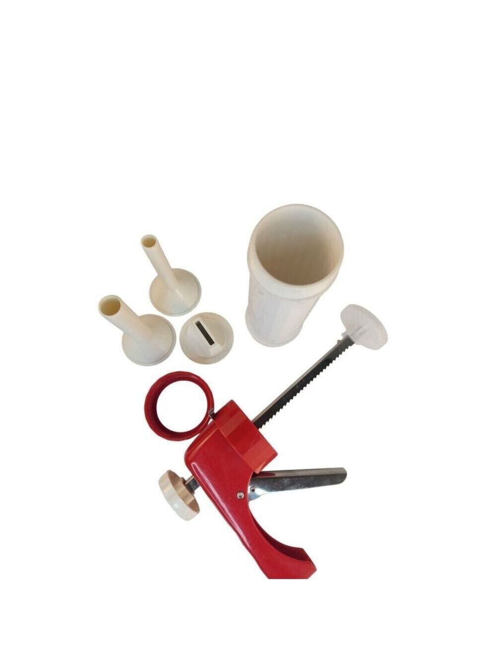 Jerky Maker Gun Press with Multiple Nozzles, Meat Press, Homemade Snack Tool